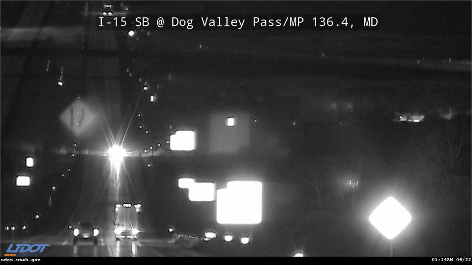 I-15 SB @ Dog Valley Pass/MP 136.17, MD