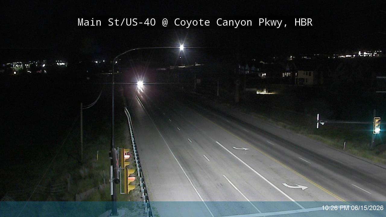 Main St / US-40 @ Coyote Canyon Pkwy, HBR