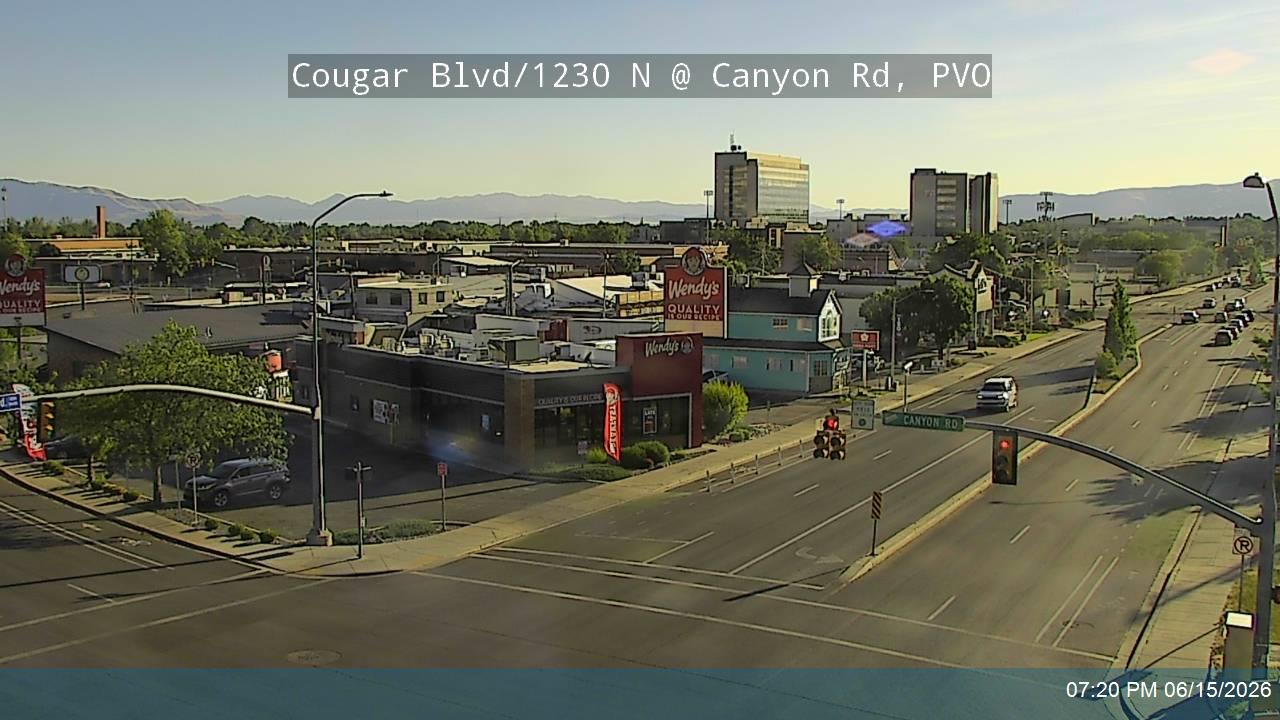 Cougar Blvd / 1230 N @ Canyon Rd, PVO