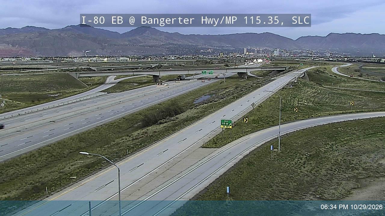 Salt Lake City - I-80 Bangerter Highway
