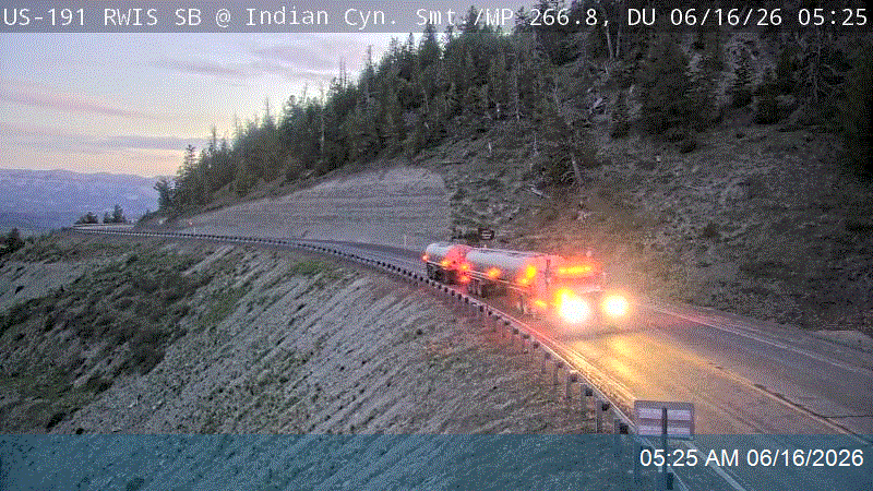 US-191 RWIS NB @ Indian Canyon Summit / MP 266.77, DU