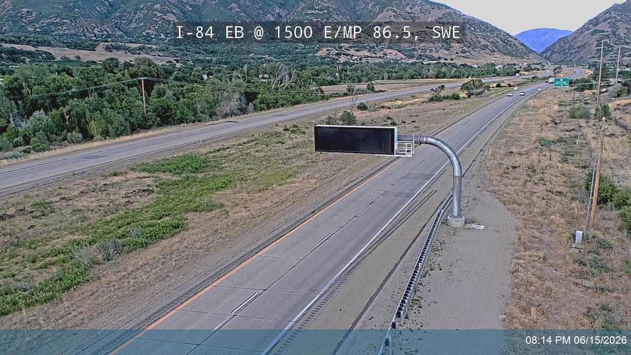I-84 / Weber Canyon EB @ MP 86.68, SWE