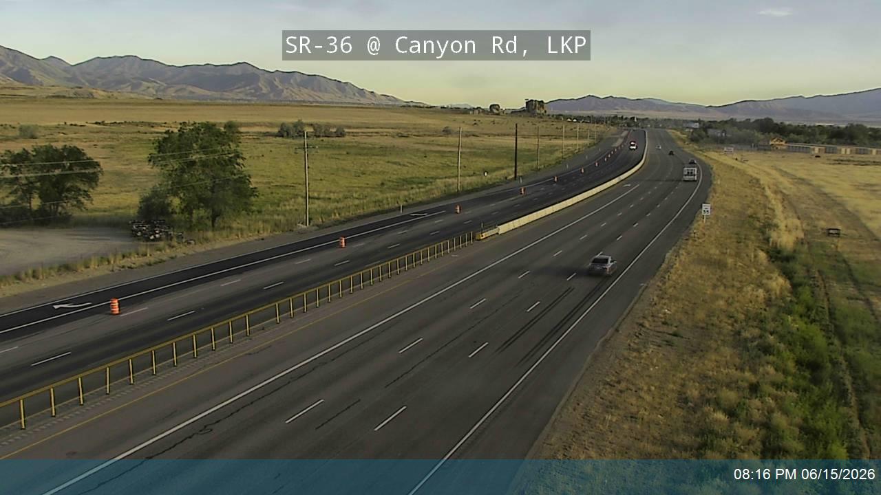 SR-36 @ Canyon Rd, LKP