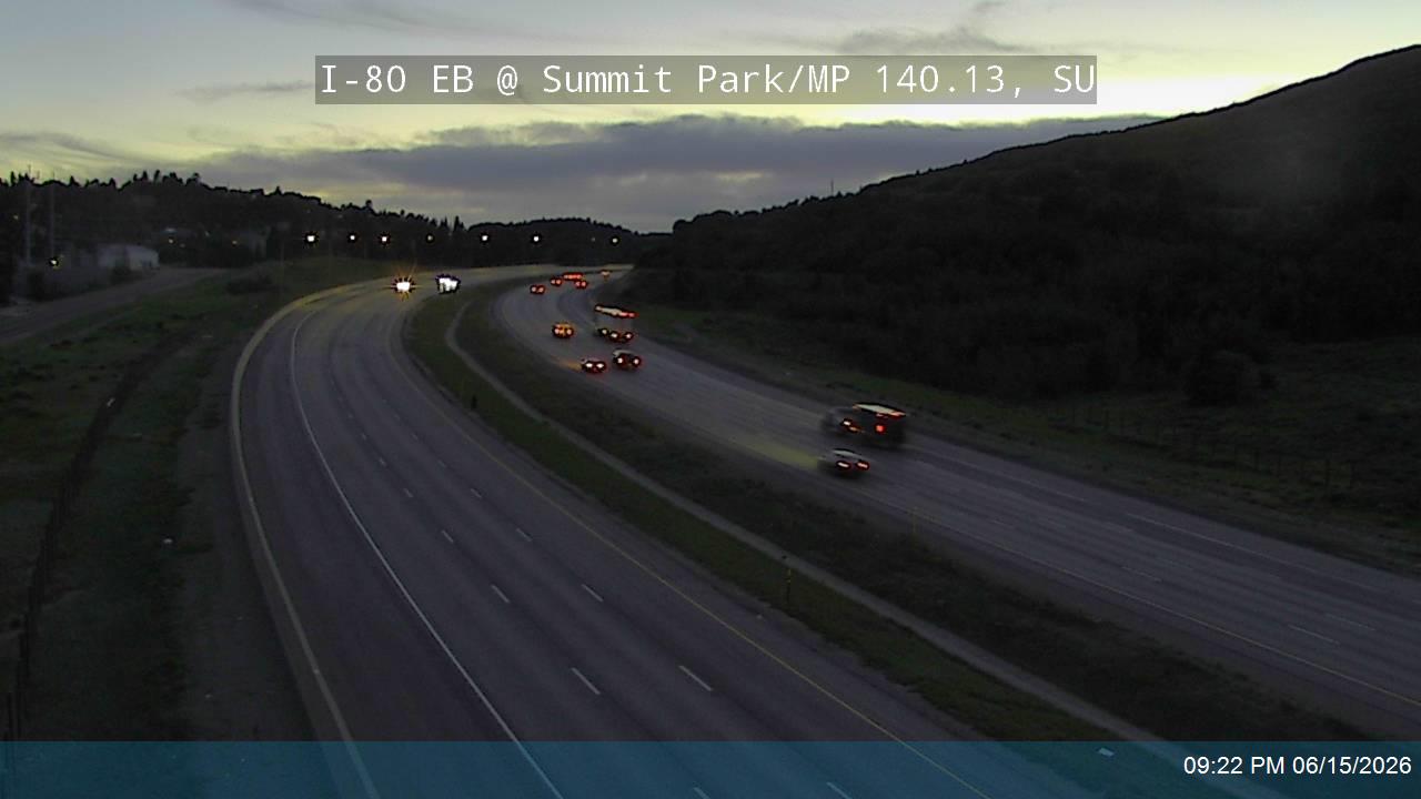 I-80 EB @ Summit Park / MP 140.13, SU
