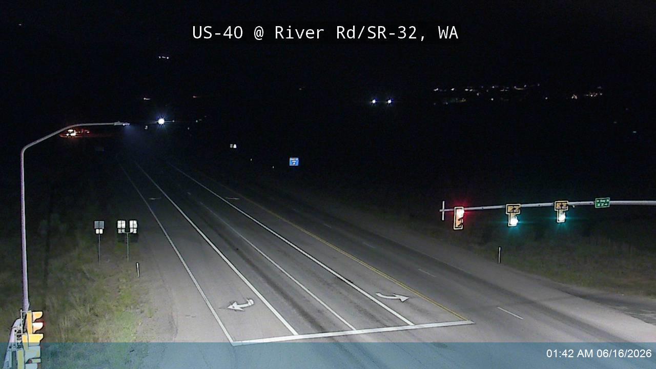 US-40 @ River Rd / SR-32 / MP 13.7, WA