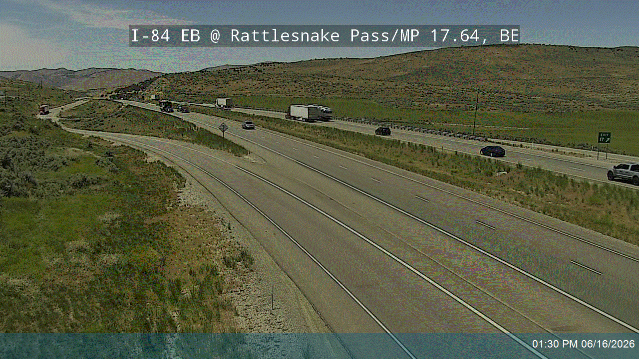 I-84 EB @ Rattlesnake Pass / MP 17.64, BE