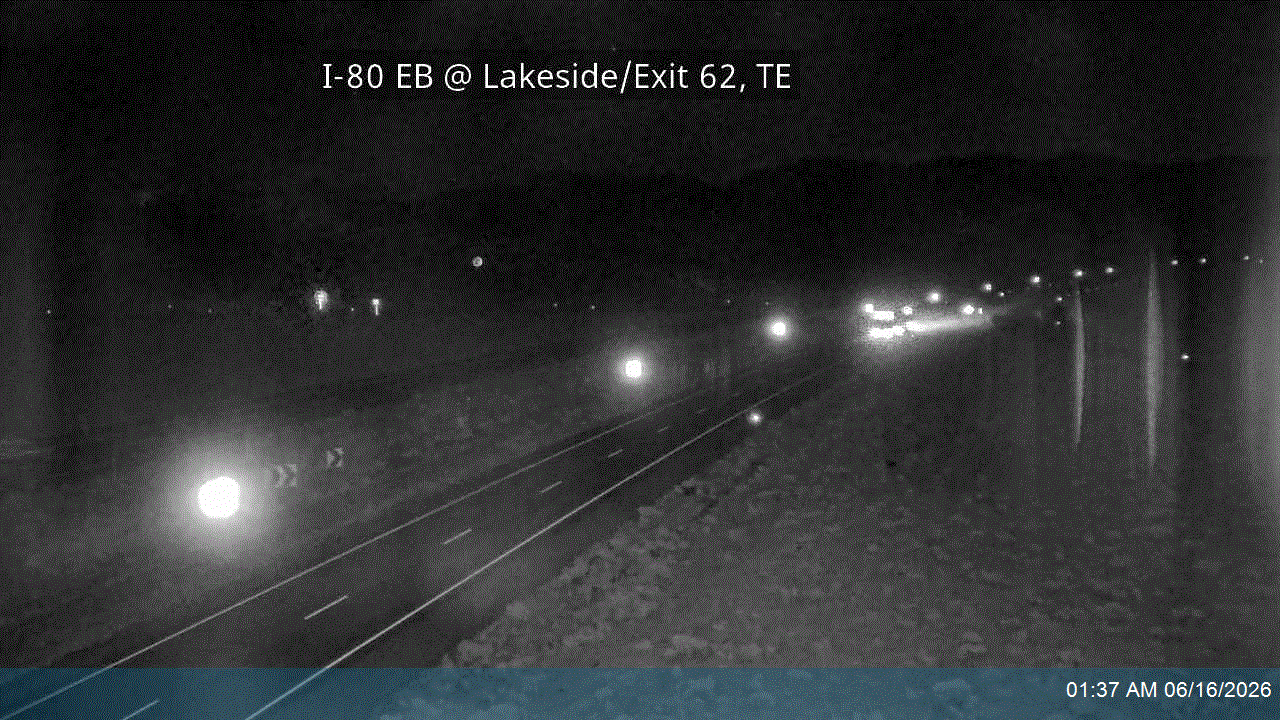 I-80 EB @ Lakeside / Exit 62, TE