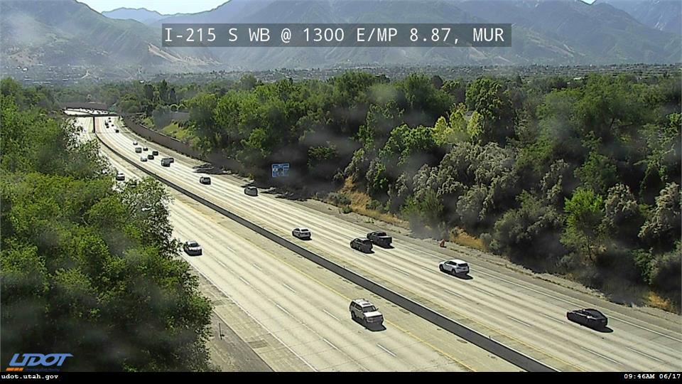 I-215 S WB @ 1300 E / MP 8.87, CWH