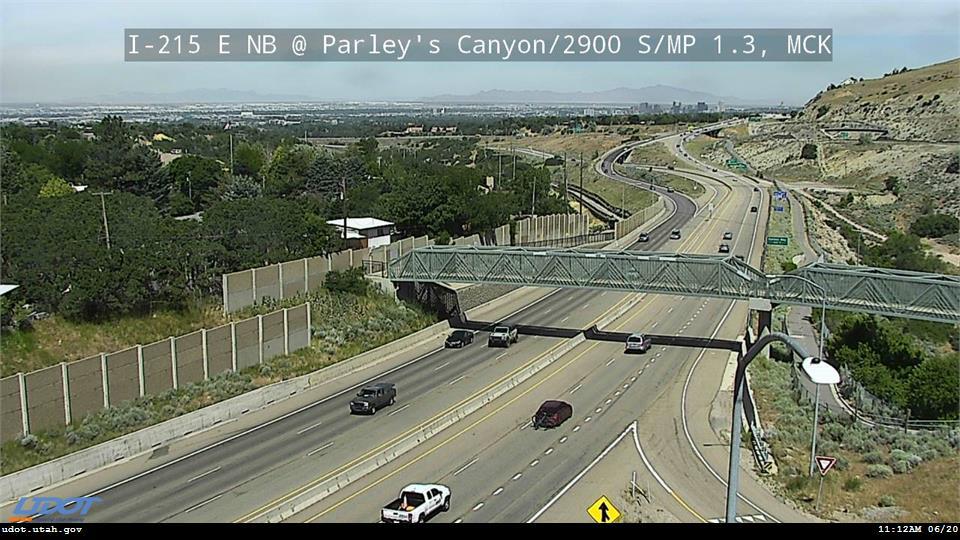 I-215 E NB @ Parleys Canyon / 2900 S / MP 1.3, MCK