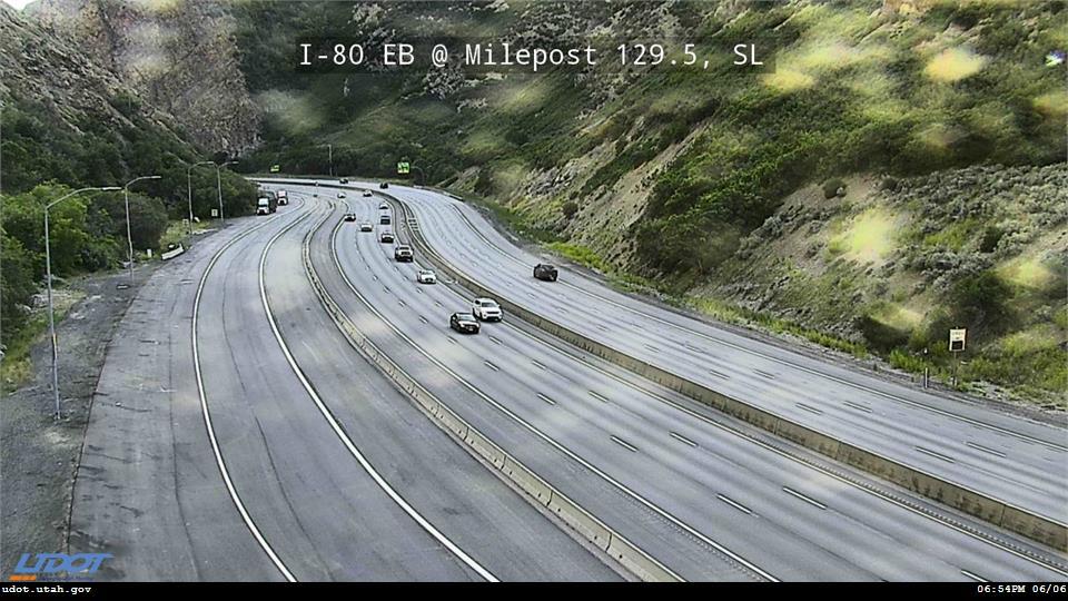 I-80 / Parley`s Canyon EB @ Chain Up Area East / MP 129.5, SL