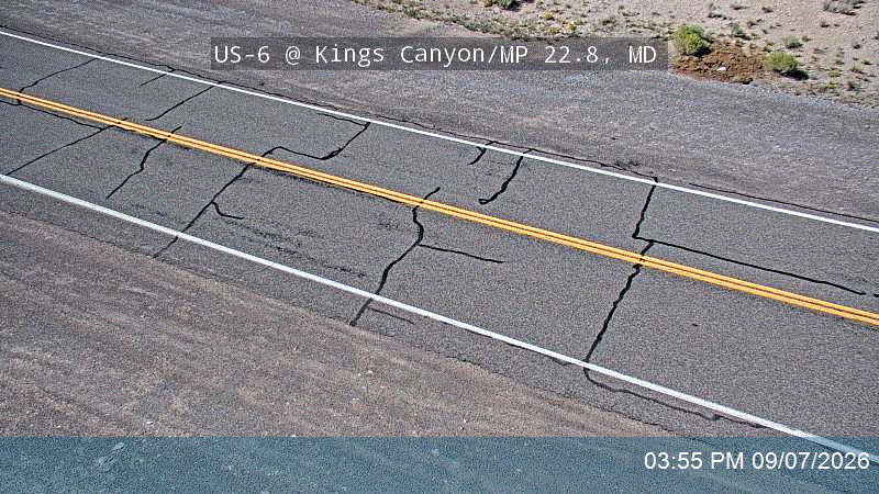 US-6 @ Kings Canyon / MP 22.8, MD road camera