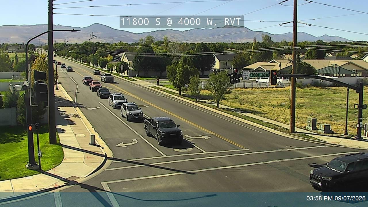 11800 S @ 4000 W, SJO road camera