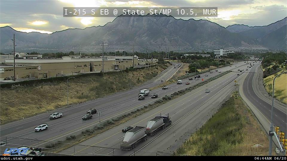 I-215 S EB @ State St / US-89 / MP 10.66, MUR