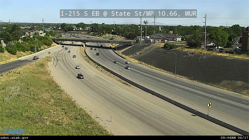 I-215 S EB @ State St / US-89 / MP 10.66, MUR