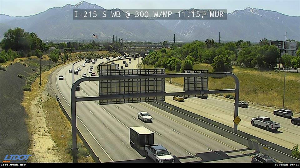 I-215 S WB @ 300 W / MP 11.15, MUR