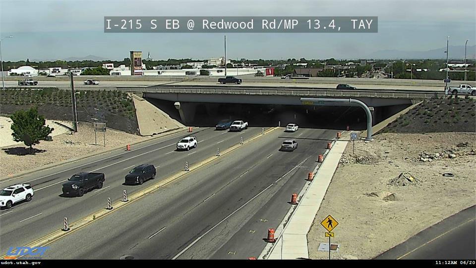 I-215 S EB @ Redwood Rd / SR-68 / MP 13.4, TAY