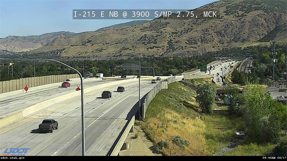 I-215 E SB @ 3900 S / MP 2.73, MCK