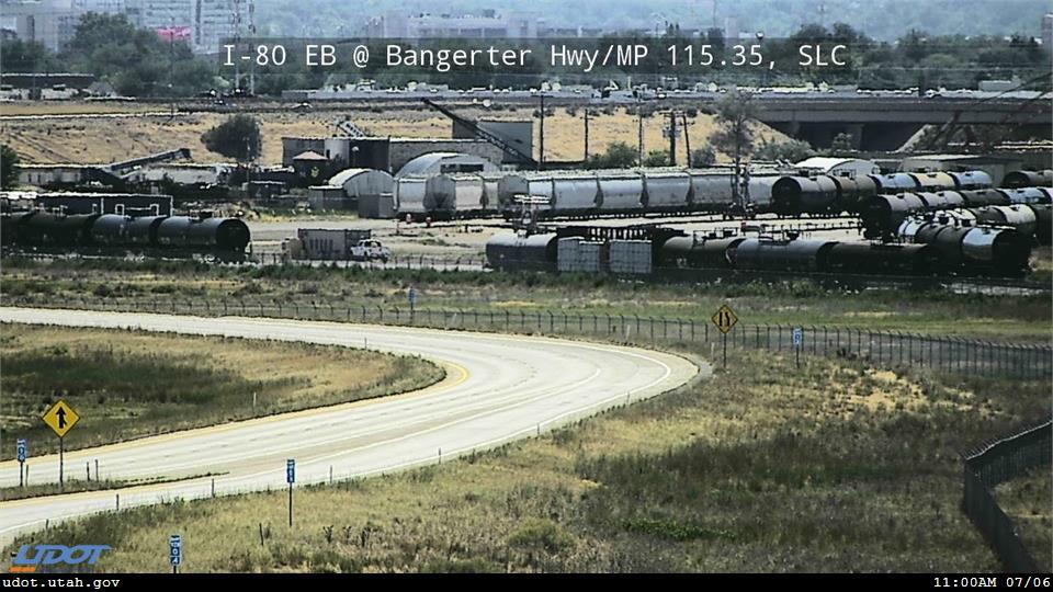 I-80 EB @ Bangerter Hwy / 4000 W / SR-154 / MP 115.35, SLC