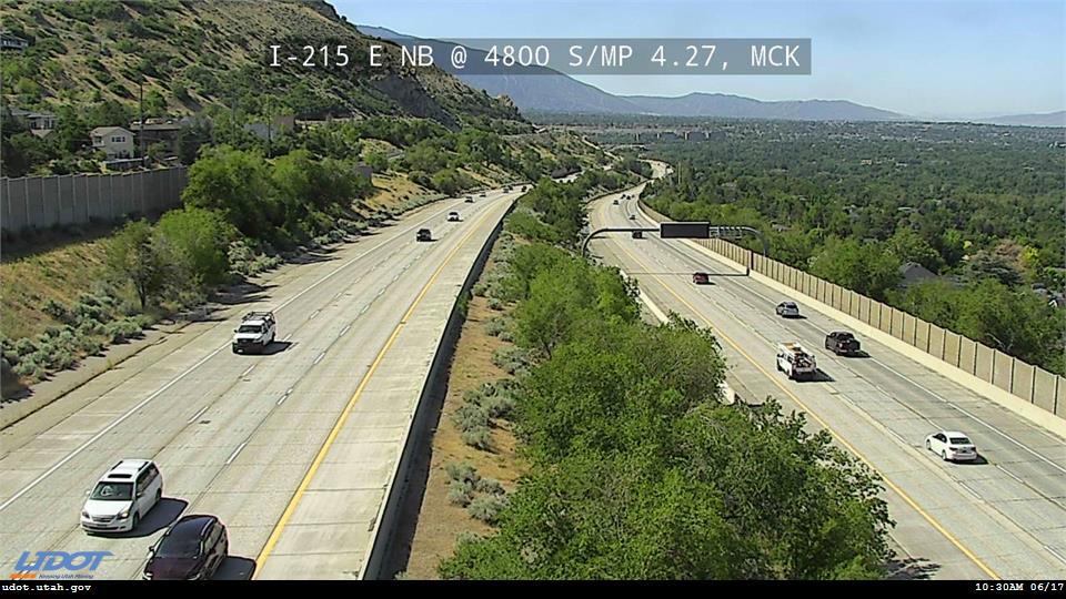 I-215 E NB @ 4800 S / MP 4.27, MCK