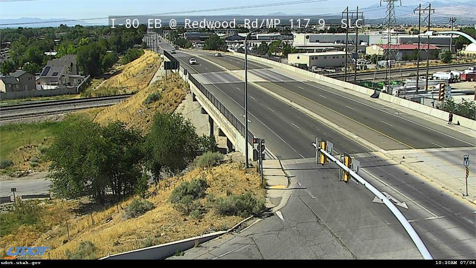 I-80 EB @ Redwood Rd / SR-68 / MP 117.9, SLC