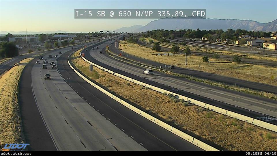 I-15 SB @ 650 N / SR-103 / MP 335.89, CFD