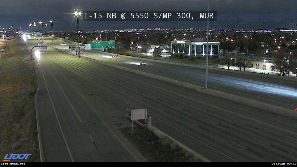 I-15 NB @ 5550 S / MP 300, MUR