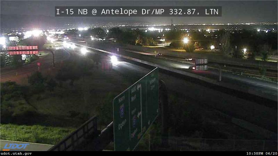 I-15 NB @ Antelope Dr / 2000 N / SR-108 / MP 332.87, LTN