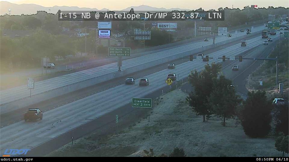 I-15 NB @ Antelope Dr / 2000 N / SR-108 / MP 332.87, LTN