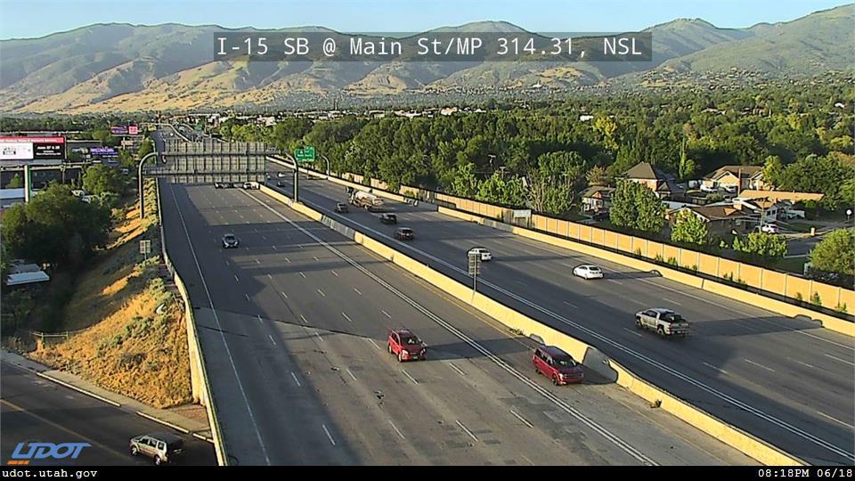 I-15 SB @ Main St / MP 314.31, NSL