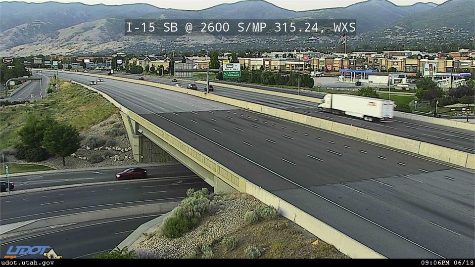 I-15 SB @ 2600 S  / SR-93 / MP 315.24, WXS