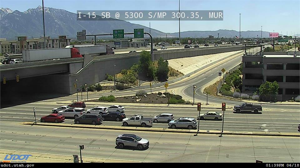 I-15 SB @ 5300 S / SR-173 / MP 300.35, MUR